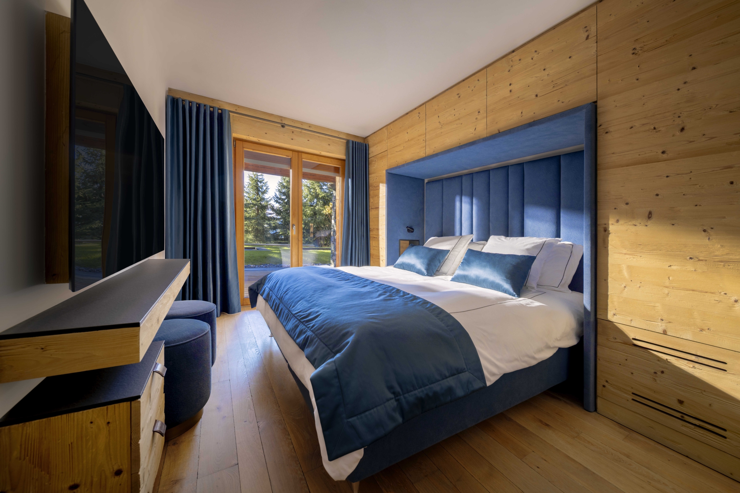 Chalet Belle Claire bedroom