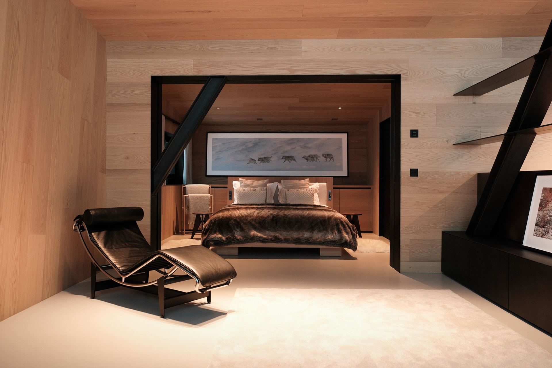 Cabane Tortin bedroom