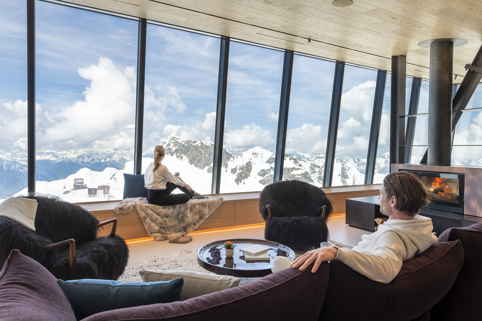 Cabane Tortin lounge