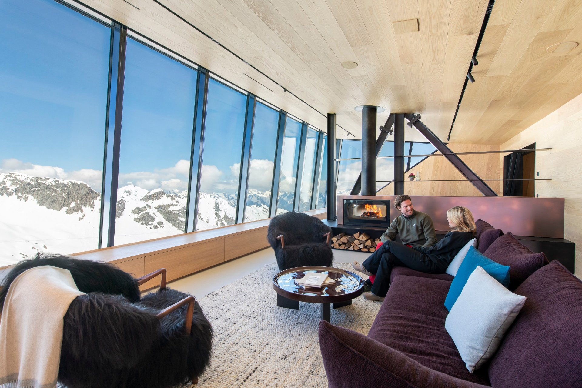 Cabane Tortin lounge