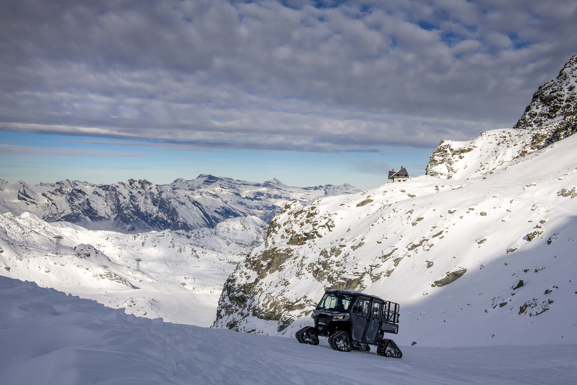 Cabane Tortin transport