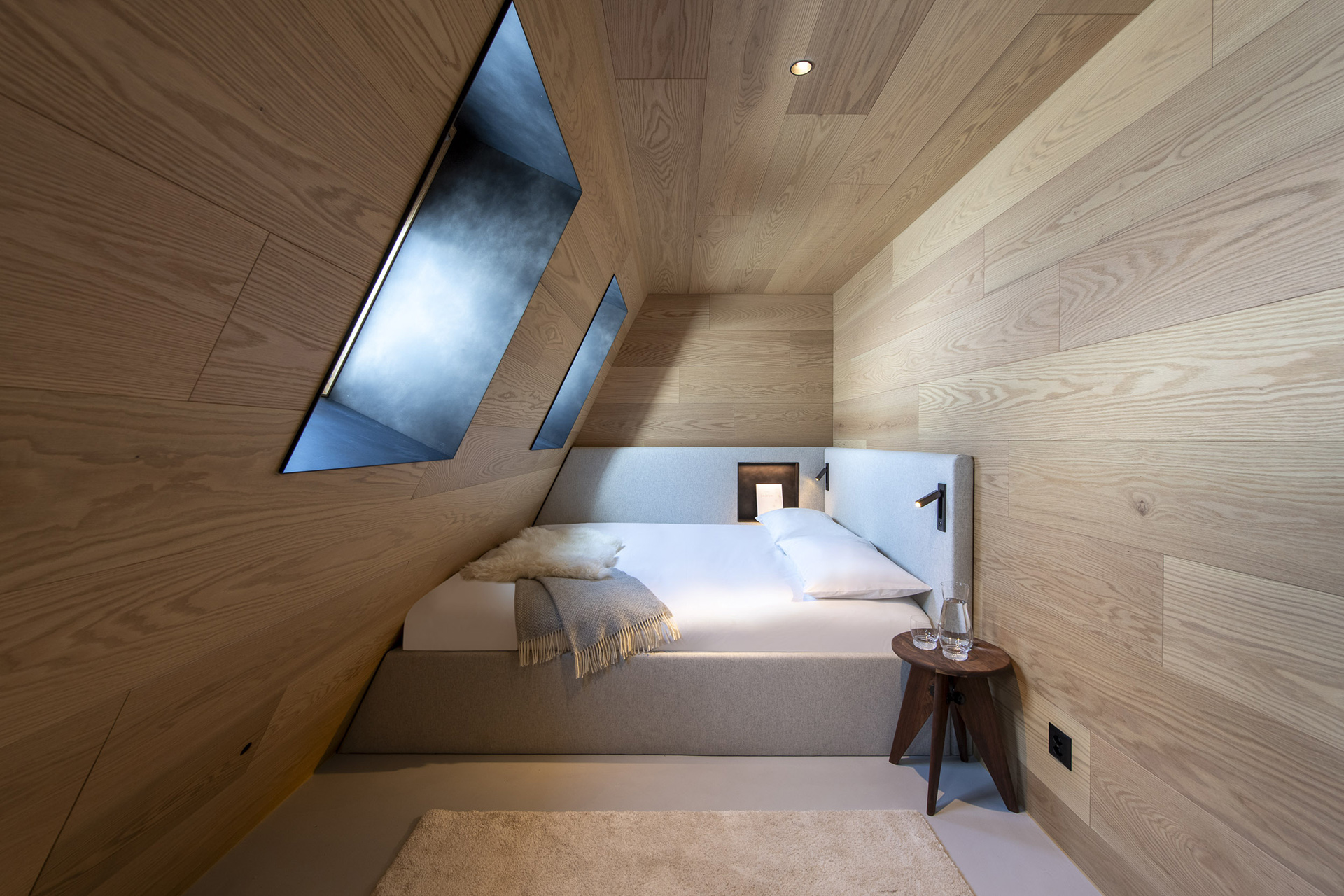 Cabane Tortin bedroom pod
