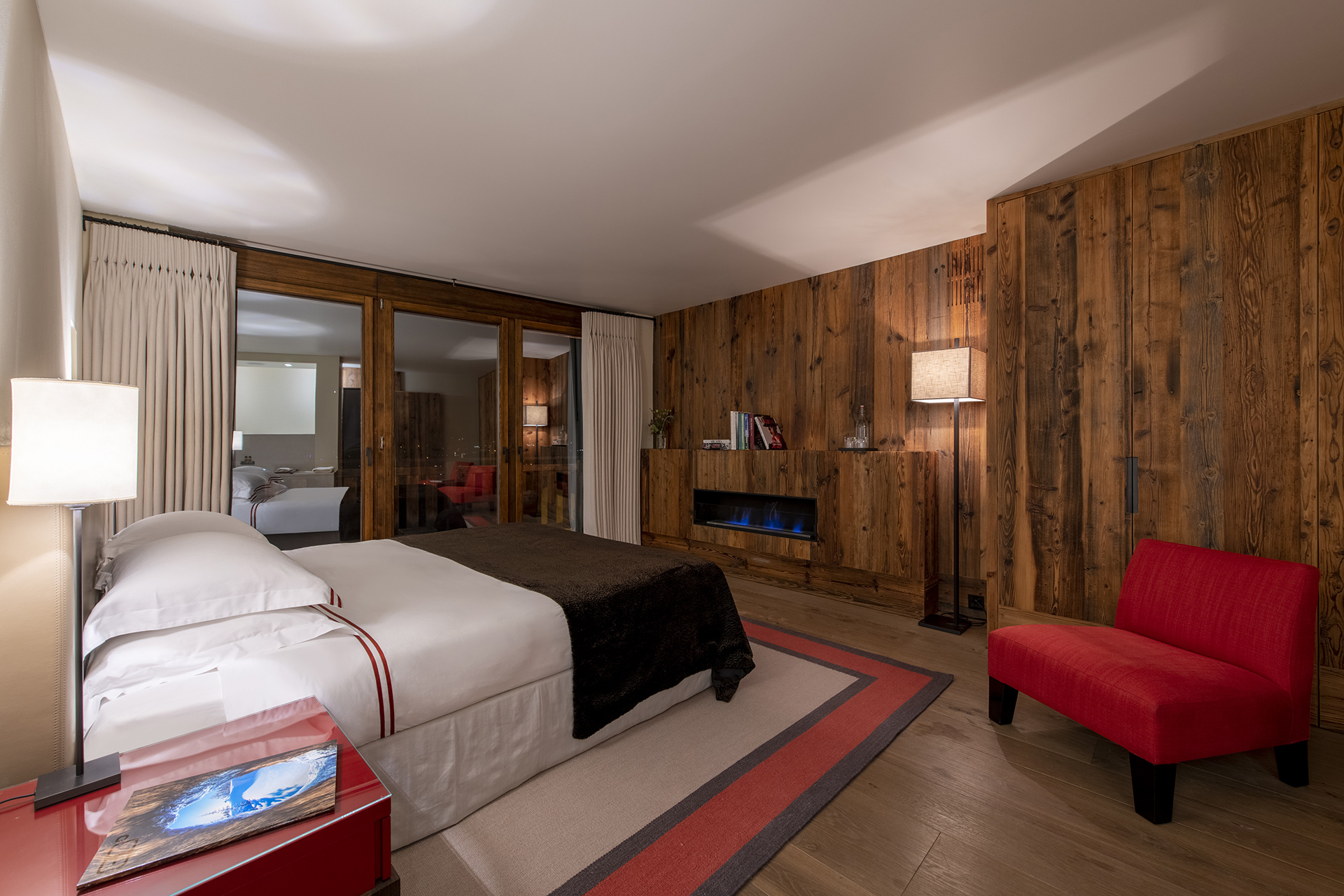 Chalet Les Anges bedroom
