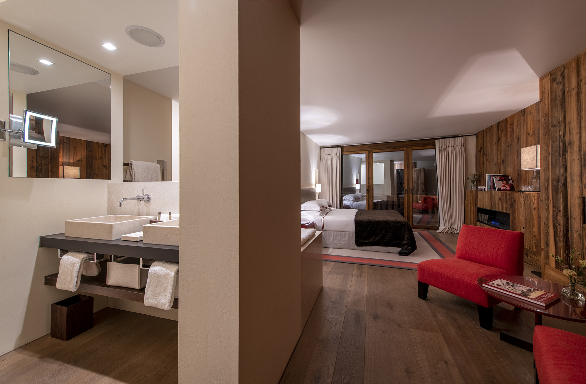Chalet Les Anges bedroom
