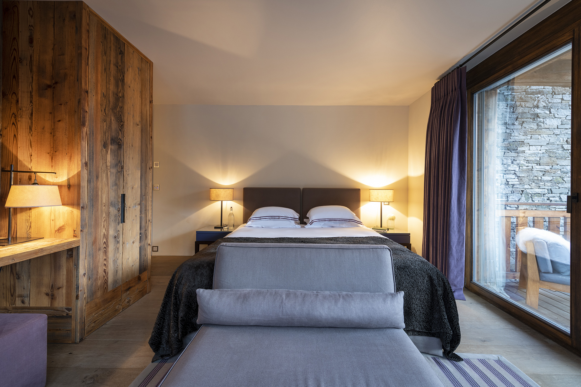 Chalet Les Anges bedroom