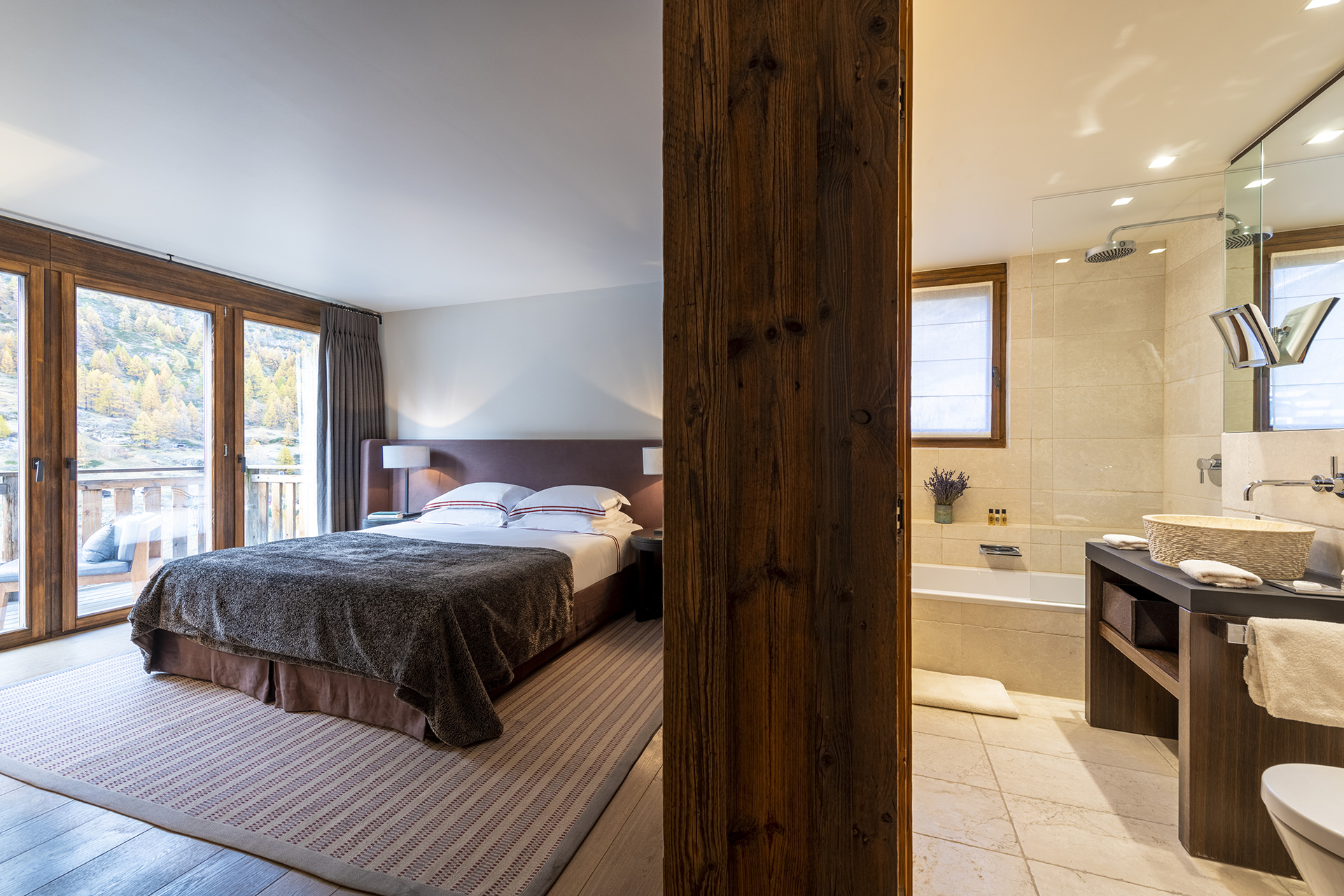 Chalet Les Anges bedroom