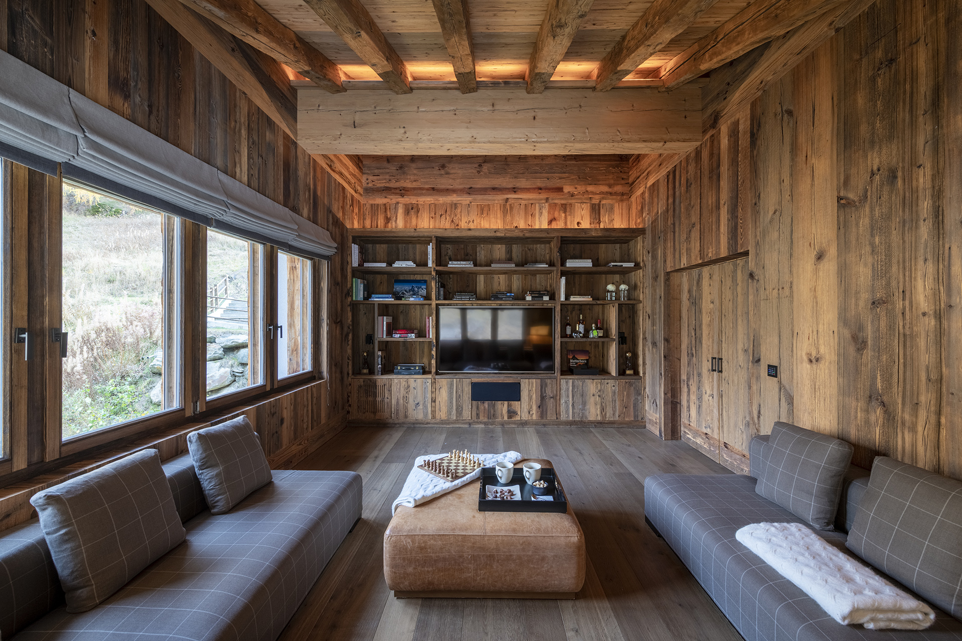 Chalet Les Anges living area